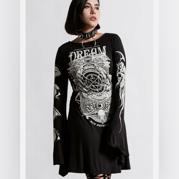 Killstar Insomnia Trapeze Dress - Picture 5 of 6